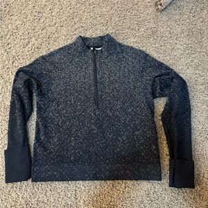 Lululemon quarter zip crop top.